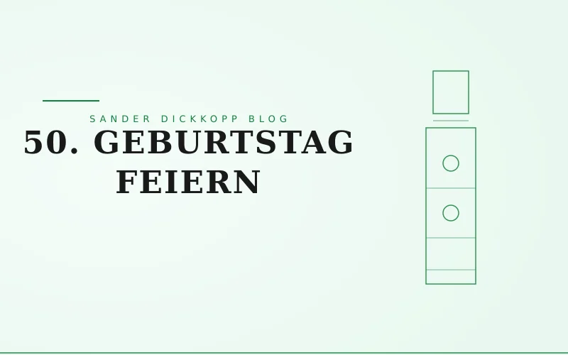 50. Geburtstag feiern: Location-Tipps und wie wir es im Wasserturm Hamburg-Lohbrügge angehen — Sander Dickkopp Wasserturm Hamburg-Lohbrügge