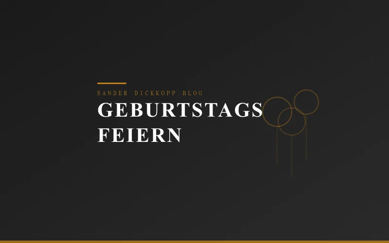 Geburtstagsfeiern Hamburg — Location im Wasserturm Sander Dickkopp