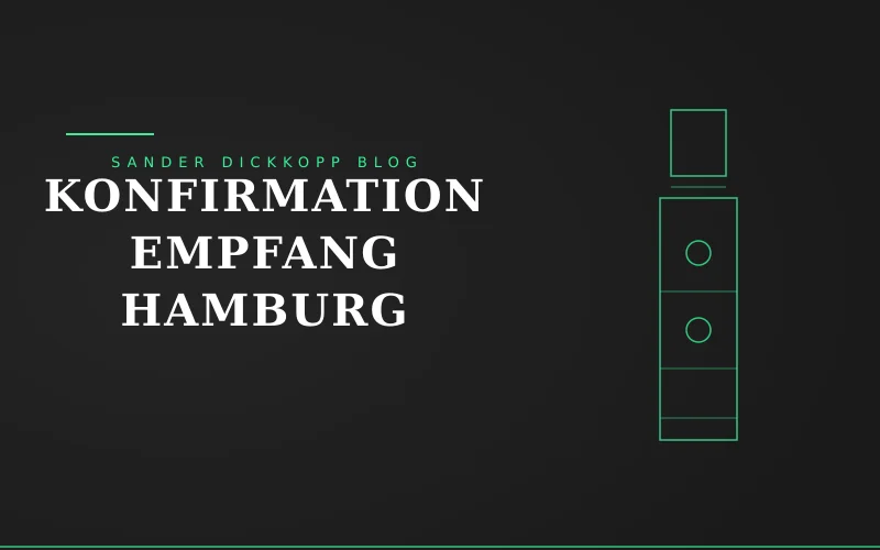 Konfirmation Empfang Hamburg Bergedorf: So wird die Feier unvergesslich — Sander Dickkopp Wasserturm Hamburg-Lohbrügge