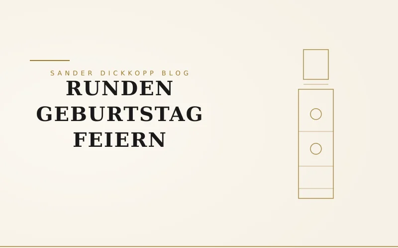 Runden Geburtstag feiern im Wasserturm Hamburg-Lohbrügge: So wird's unvergesslich — Sander Dickkopp Wasserturm Hamburg-Lohbrügge
