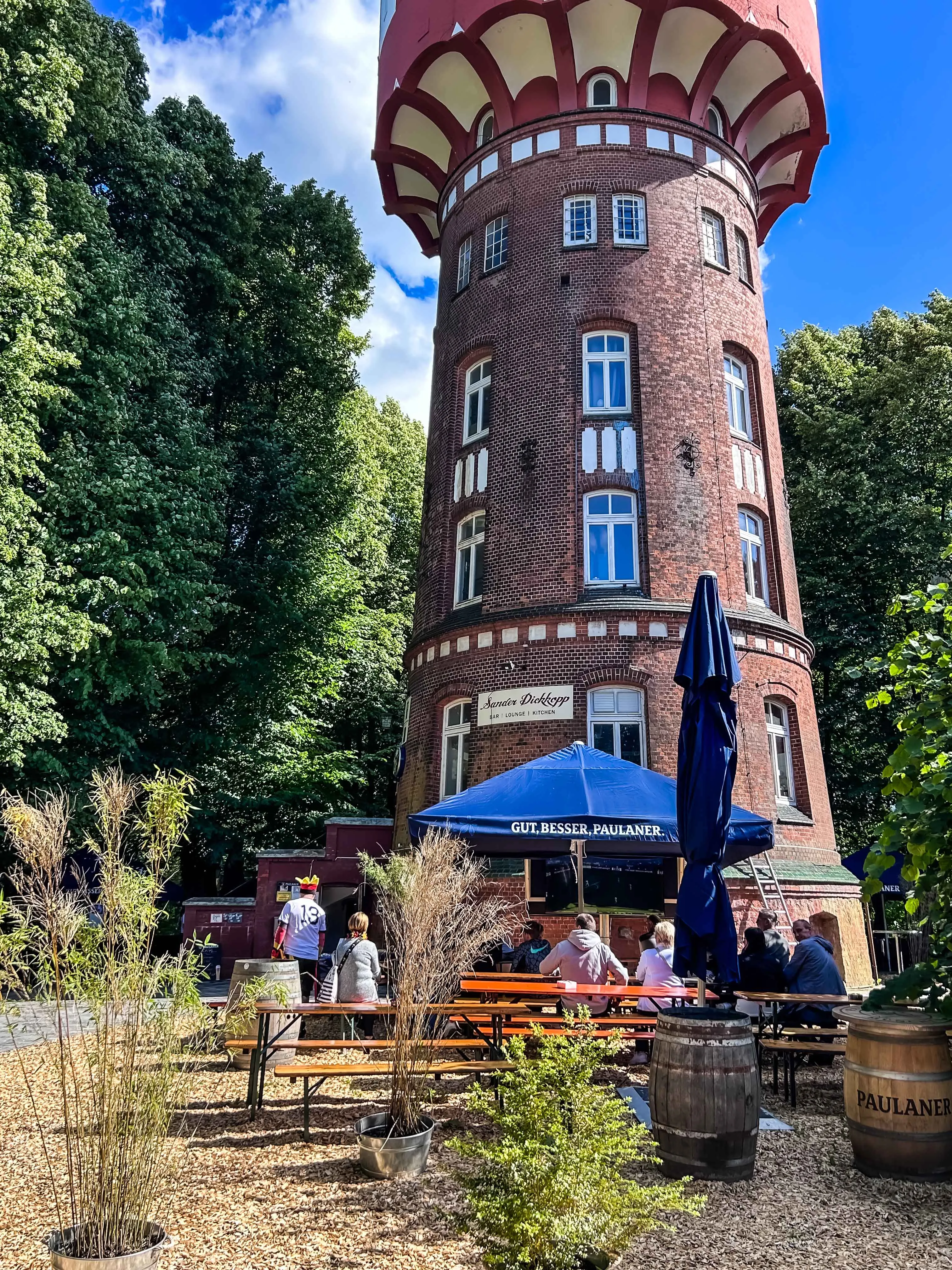 Exklusive Eventlocation Hamburg — Innenansicht historischer Wasserturm